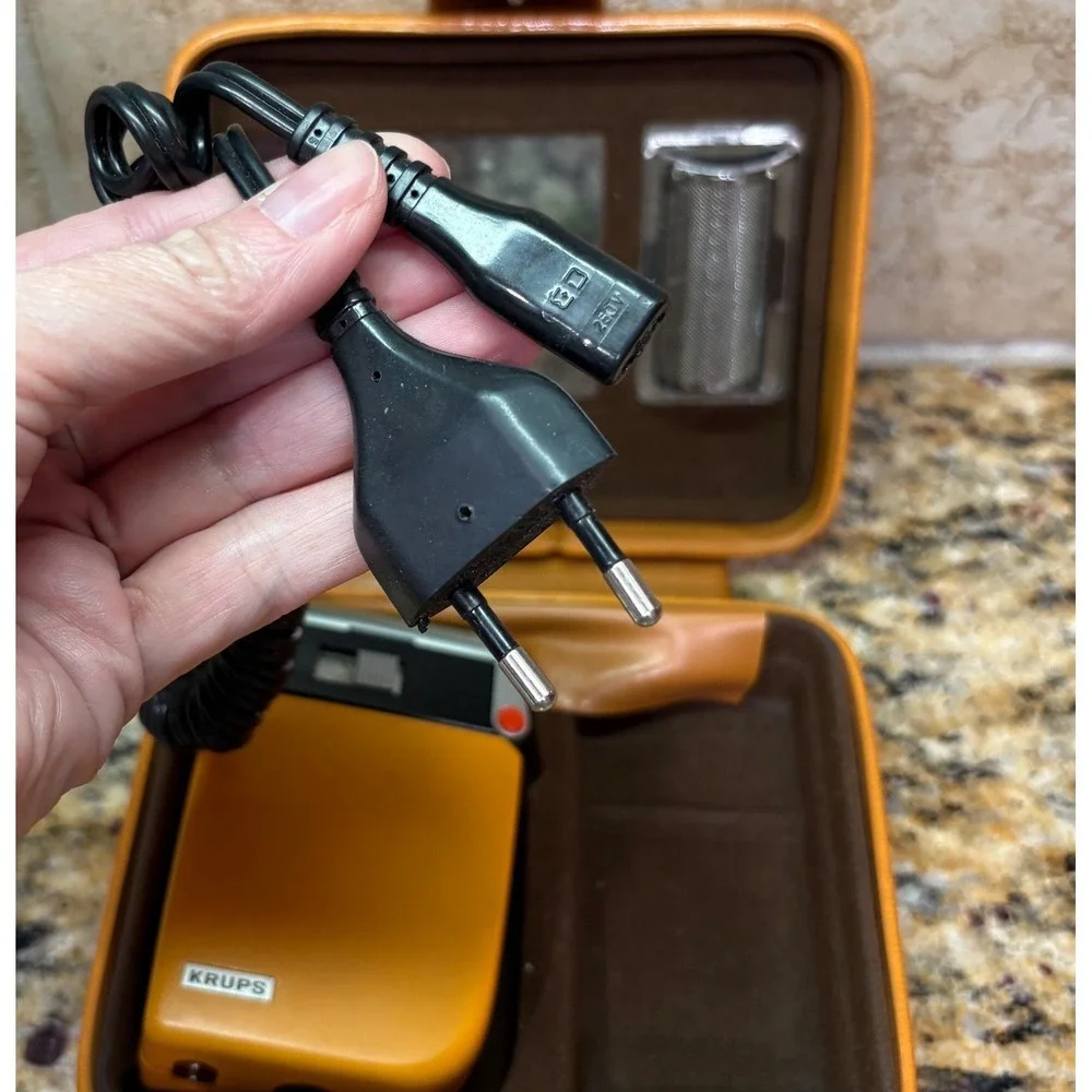 Vintage Space Age W.Germany Krups Shaver Original Box